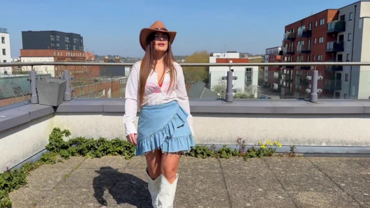 Ava kayley in: yakalanan kovboy kız, binmek yok sadece kısıtlama (4k + bts)