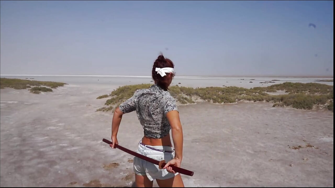 Katana Elton tuz gölünde