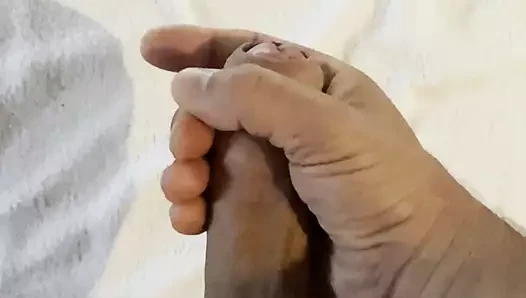 Bir porno video için mastürbasyon