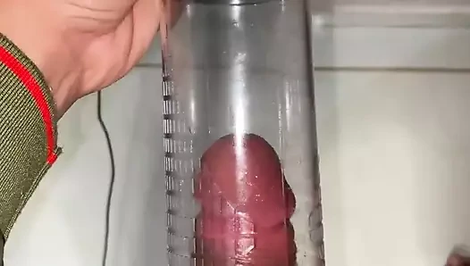 Otomatik emme pompası 13 cm yarak emiyor ve 19 cm bırakıyor