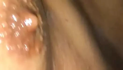 açık yağlı içinde naylon külotlu çorap bağlı horoz &amp; anal plug