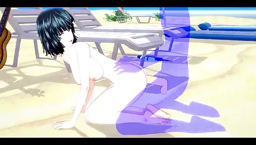 One punch man hentai - fubuki elle muamele ve sikiş - Japon Asyalı manga anime film oyunu porno