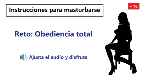 JOI castellano. Rol donde eres el esclavo sumiso de tu ama.