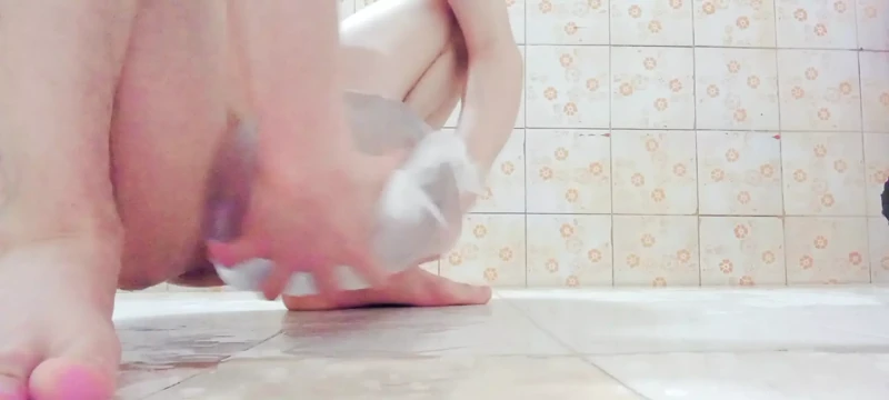 Kendimi tutamayınca - banyo, oyuncaklar ve nihai zevk! 🔥