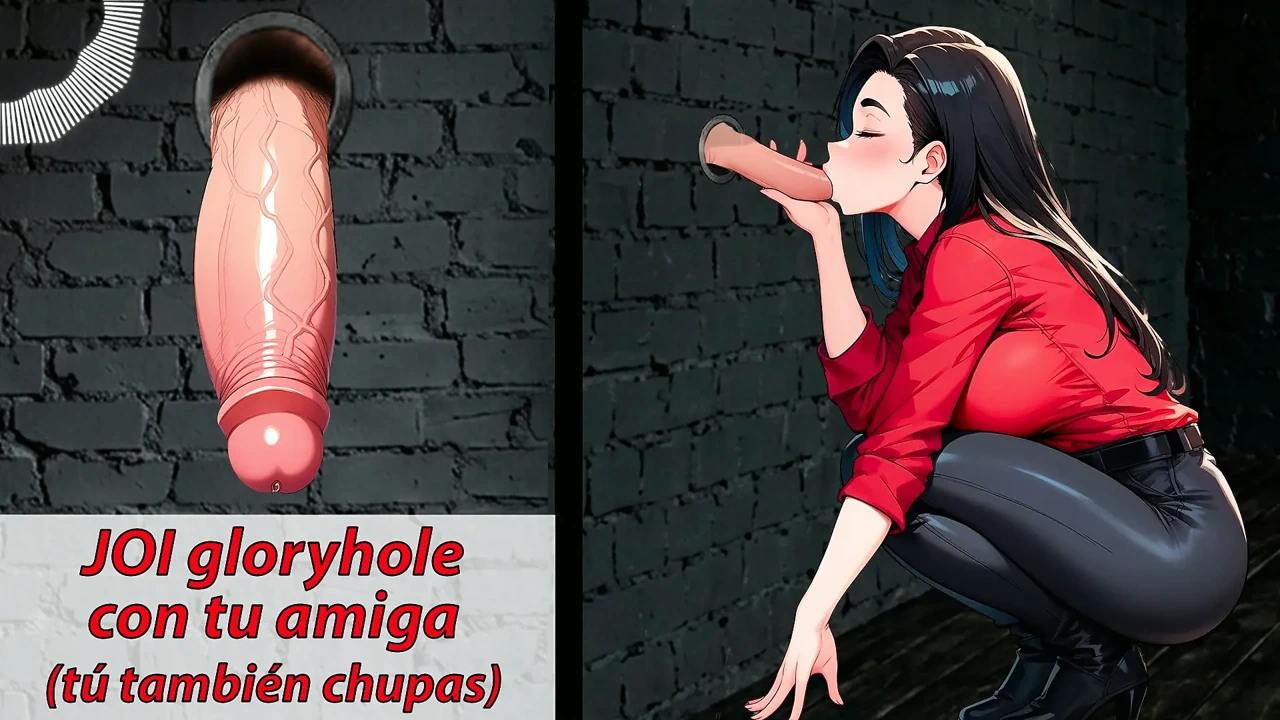 İspanyolca sesli JOI. Kendini bir gloryhole'da gibi hisset. Emen sensin.