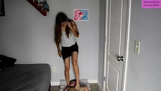 Tsm - dikiş kafamda ve yüzümde dururken eğleniyor