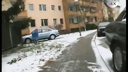 Amatör genç kız Doğu Almanya'da oyuncu seçmeleri