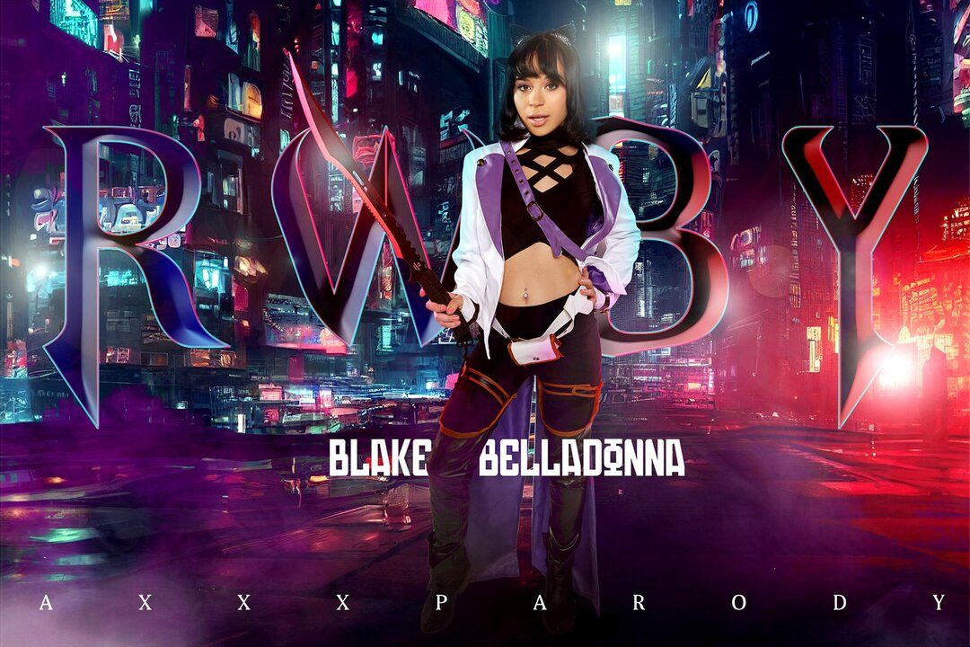 Vrcosplayx baştan minyon genç aria valencia olarak rwby blake belladonna vr porno