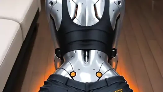 Hentai anime - robot kız gerçek bir kadın gibi