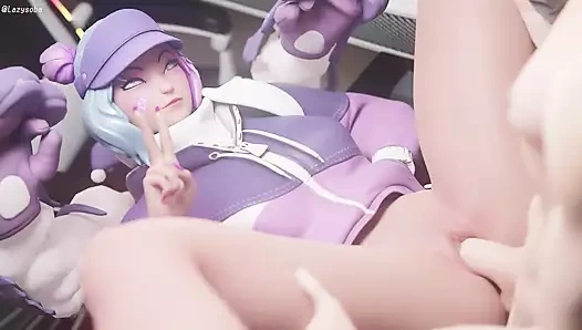 Tembel soba ateşli 3 boyutlu seks hentai derlemesi -214