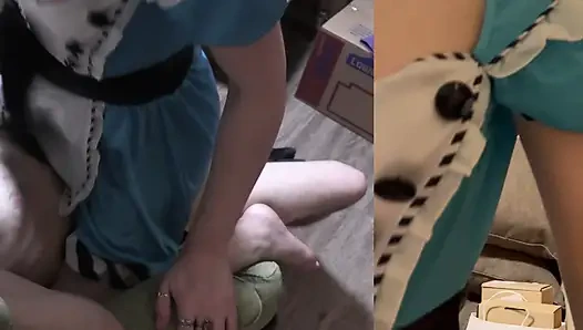 Cosplay ve sandalye seksi