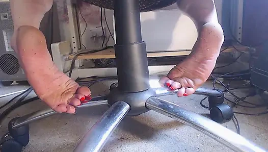 Kadın kılıklı sandalye tabanları