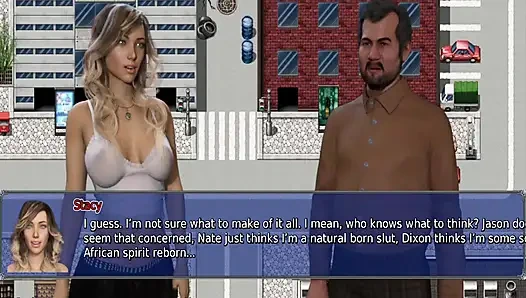Офисная жена No22 - Stacy соблазнял Зака, а позже Саймон играл с киской Stacy