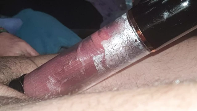 Pompalanan horoz ve prostat masajı ile dakikalar süren boşalma orgazm kadar mastürbasyon yapın