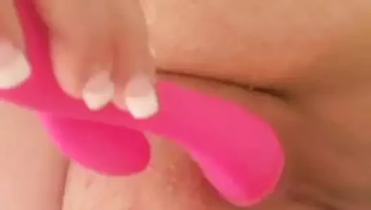 karısı yeni oyuncak içinde banyo zaman