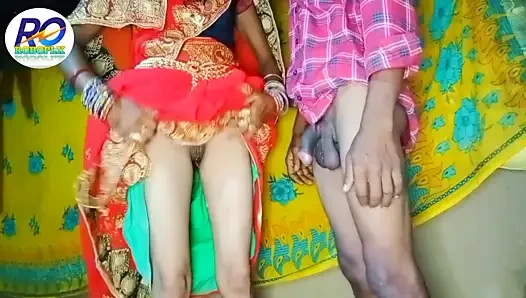 Hint köy kırmızı saree beni jabardast ghori satele beni chudai karvachauth bölüm 2