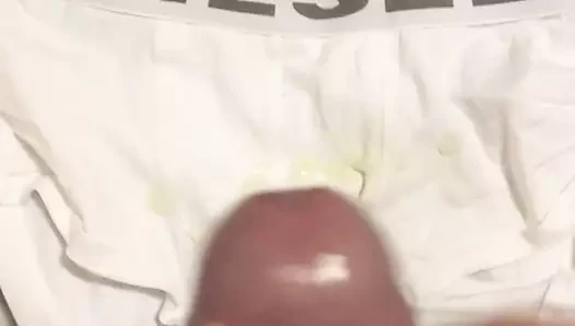 wanking üzerinde takas iç çamaşırı