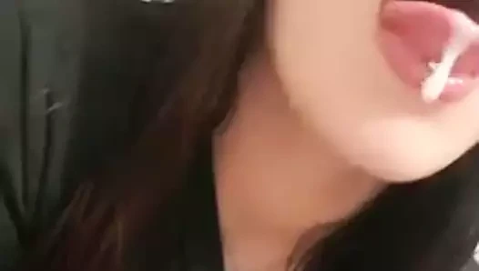 sevimli deldi kız oynar ile Cum