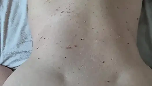 Karımı sert domaltarak sikiyorum