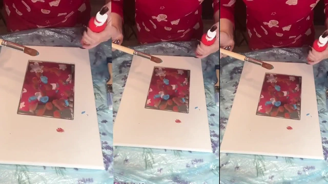 Büyük gözlüklü asmr akrilik sanat bust içinde çiçek açıyor bölüm 1