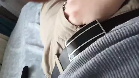 Külotlu çoraplı kadın