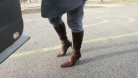 Donald pliner altın yılan çizme