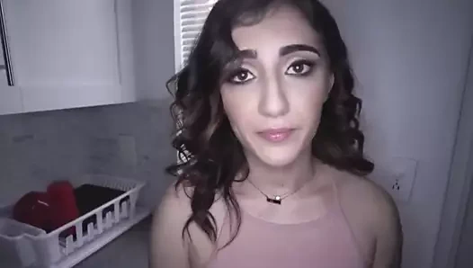 step mom hardcore hot  babysitter gets fucked after getting