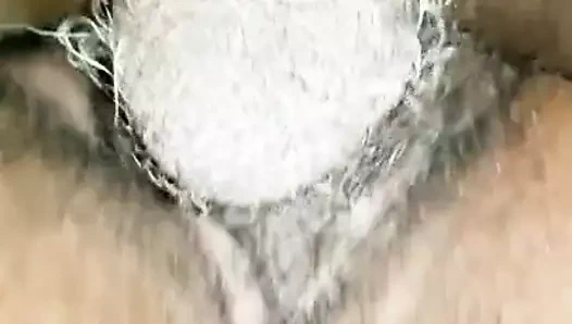 Snuck her with a creampie