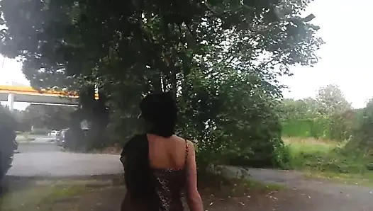 Zhuzha - outddor bukkake