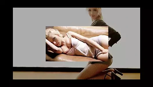 Jessica Alba vs Scarlett Johansson Rd 1 jerk off challenge