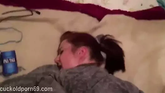 Afrika sevgilisi kahrolası iyi beyaz eş olarak o sürmek onun horoz