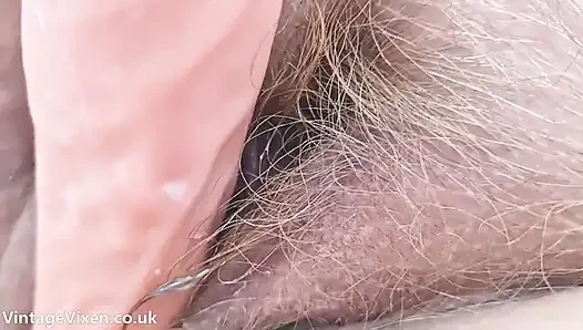 Janes teyzenin olgun iri güzel amında lastik dildo - keşke senin yarağın olsaydı