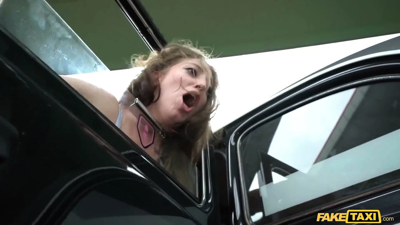 Fake Taxi -venom Evil Deepthroats Her Panties While Getting Fucked Hard