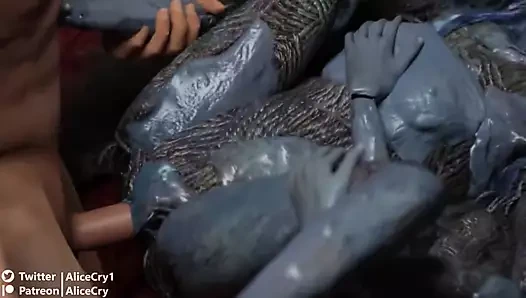 Alicecry1 ateşli 3 boyutlu seks hentai derlemesi - 72