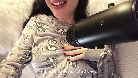 Romantik Alman şehvetli kız arkadaş deneyimi (asmr + 31 talimatı)