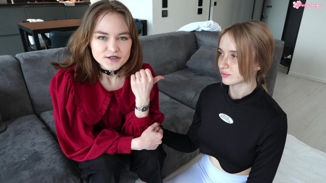 My Deepest Throat Is Overflowing with Cum and Saliva! Young Polly Young Gags From a Hard Blowjob!