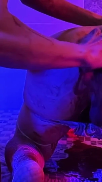 SISSY receives chocolate ENEMA and a big BUTT PLUG before CUM | Clip 1
