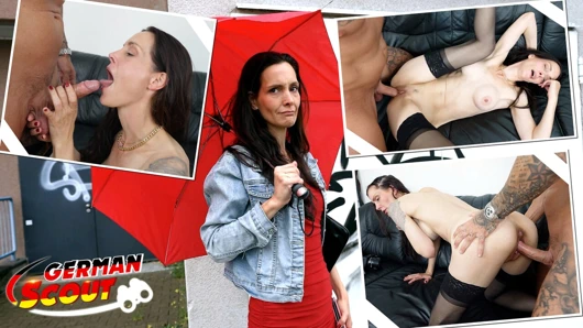 Alman izci - sıska Avusturyalı olgun Mia Moon ilk oyuncu seçmelerinde sikişiyor