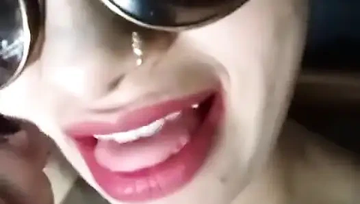 Karım kamerada amını gösteriyor mavin, genç Hintli kadınlar