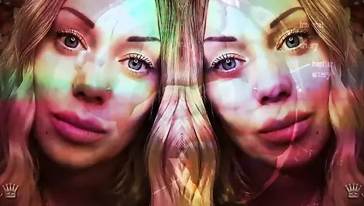 Завораживающая ASMR и трансформация и зрительный контакт! Теперь ты просто тело, а я - твой мозг! Вы все мои!