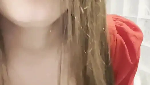 Alleine im Badezimmer spiele ich mit meinem Spielzeug