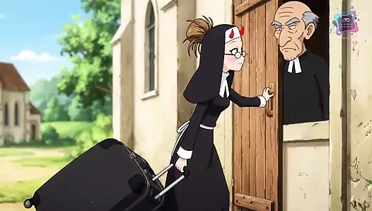 Brezilyalı rahibe dua etmeye gitti ve yaraları morarmış halde geri geldi.