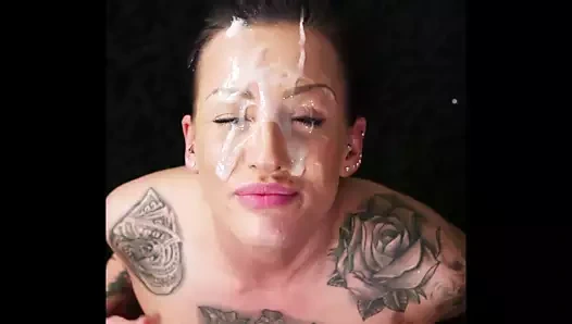 Bu sadece lanet olası kötü üzgünüm (büyük yüz cumshot)