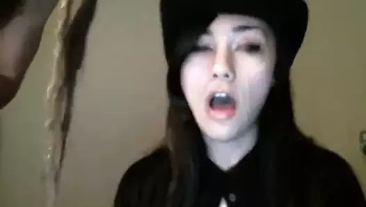 Cadılar bayramında yüze boşalma