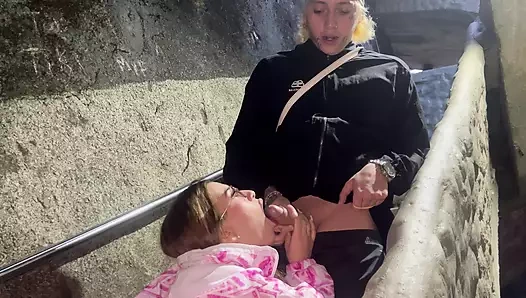 Katty Blake is discovered by tourists having sex in the Piedra del Peñol, Guatapé, Antioquia, COL