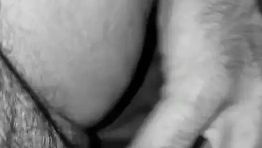 Karısının lezzetli şişman kedi germe