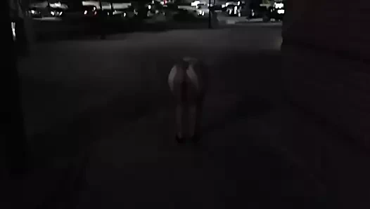 Sıçrayış! karısı alışveriş merkezinde yanıp sönüyor!