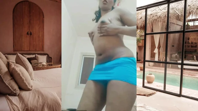 Koçmun bronzlaşmış amını okşuyor (porno fantezisi)