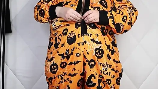 Shein 2'den yeni cadılar bayramı pijamam