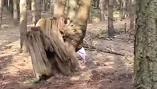 anna j sahip ormanlık striptiz